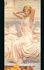 A Moored Fishing Fleet Paintings - silver by Albert Moore